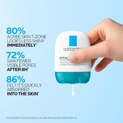 جل لاروش بوزيه المرطب للتحكم بالزيوت وتصحيح مظهر المسام للبشرة - 40 مل  La Roche-Posay Effaclar Mat Moisturizer 